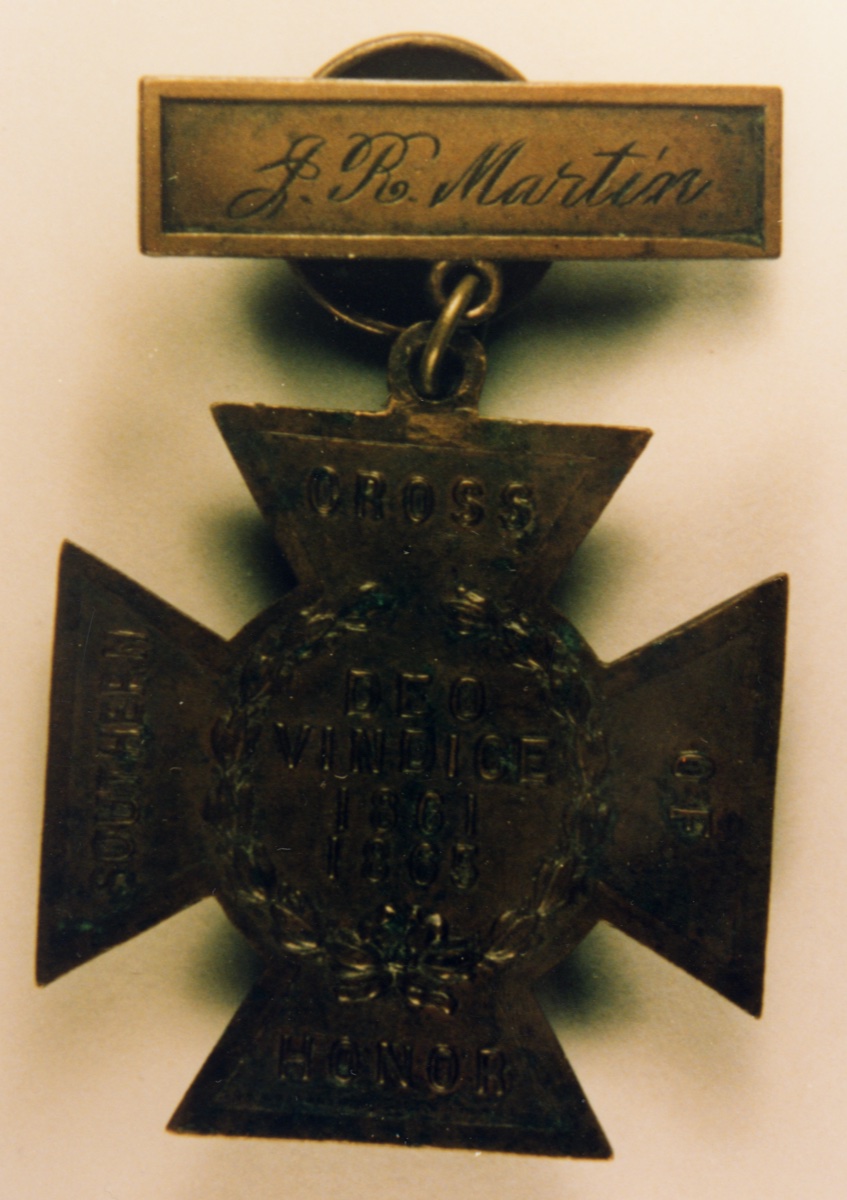 Dick Martin's Confederate Cross of Honor