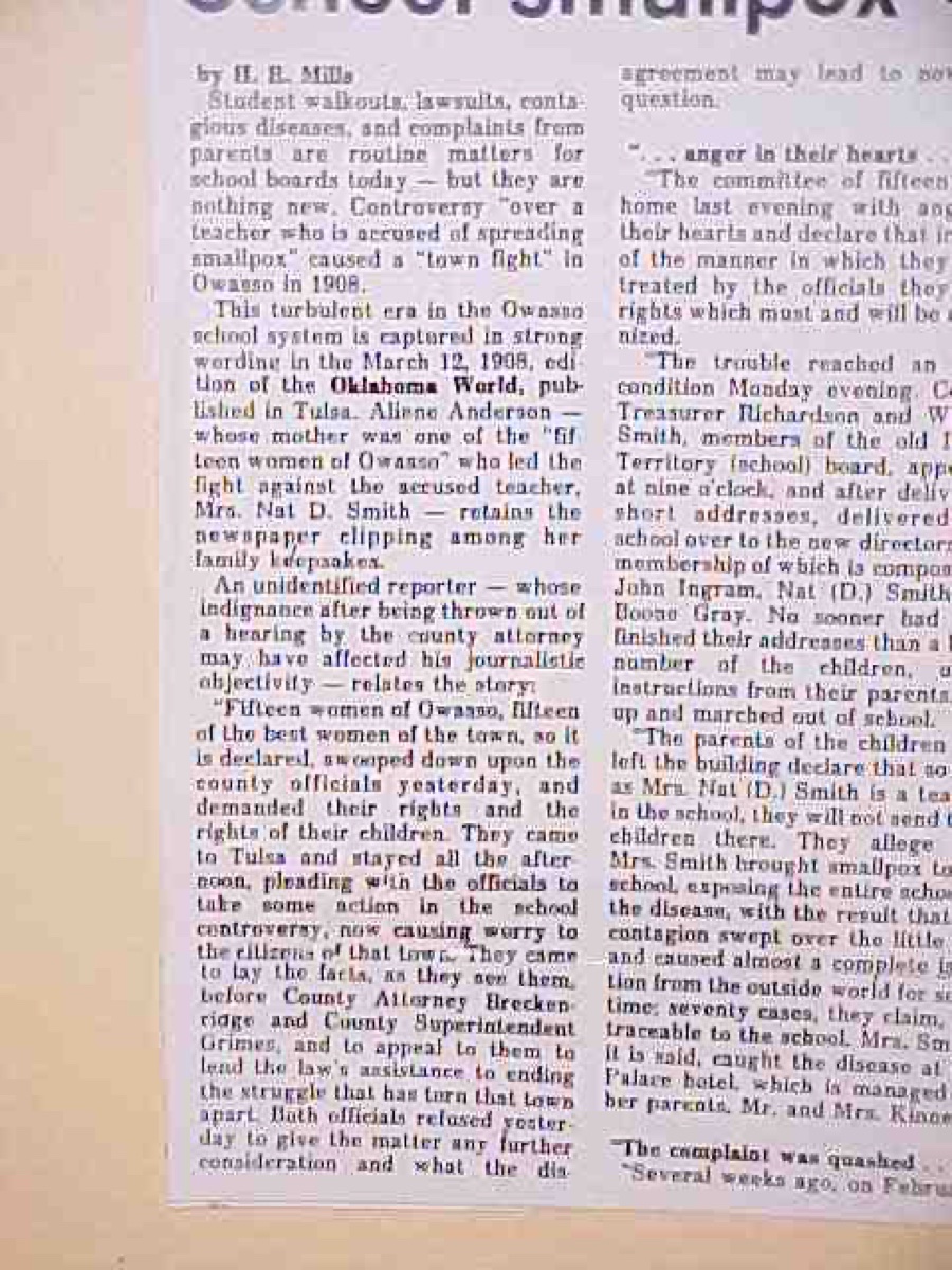 Lara Fleebe newspaper clipping 2