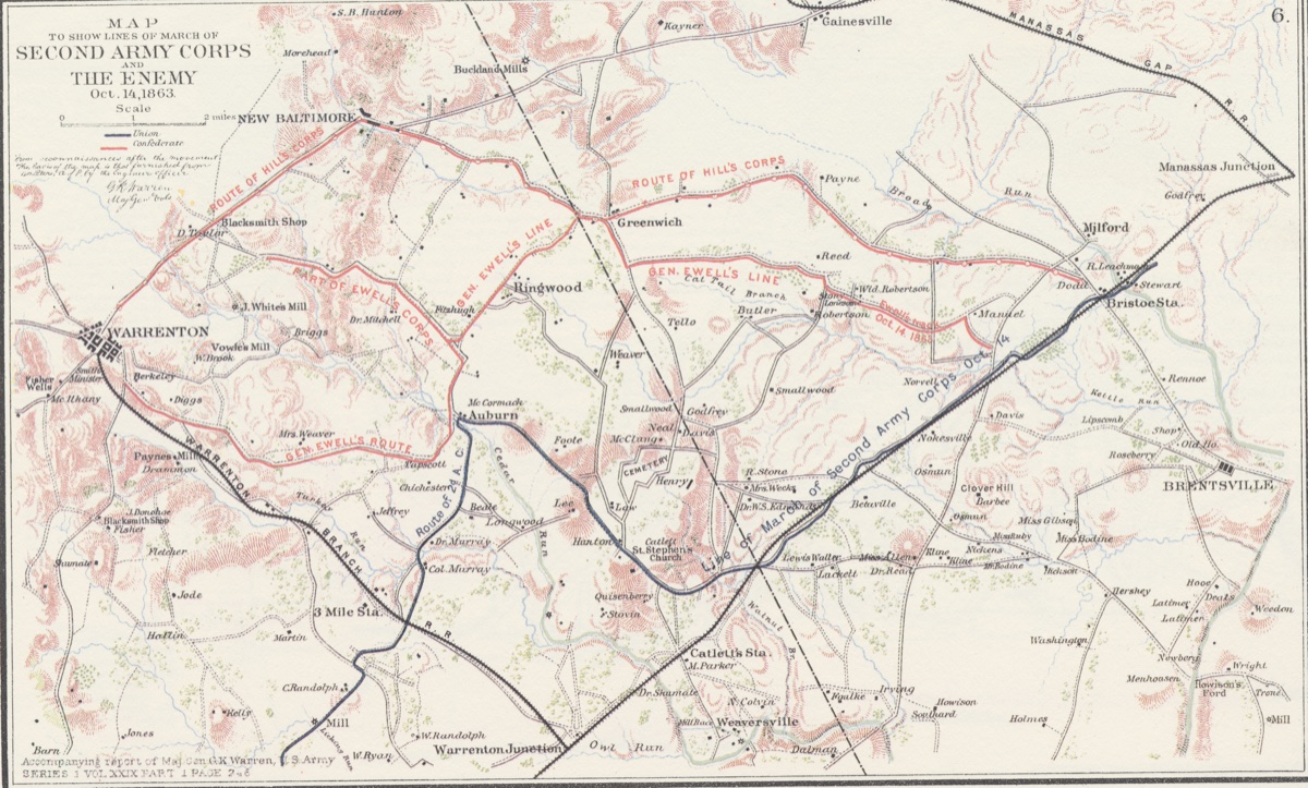 Fauquier County — Official Records Atlas of the Civil War