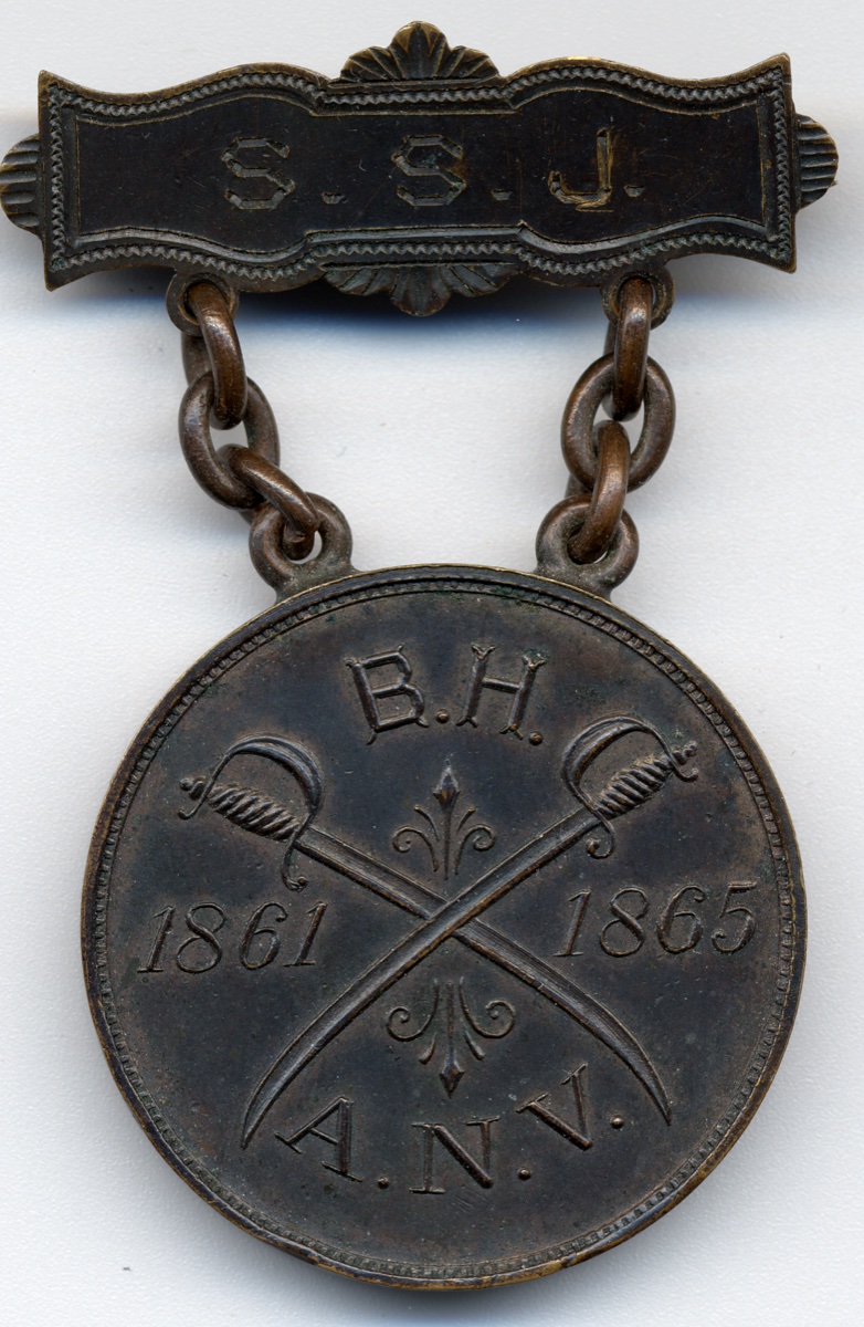 Confederate Veteran’s Medal belonging to Strother Jones, Black Horse Cavalry