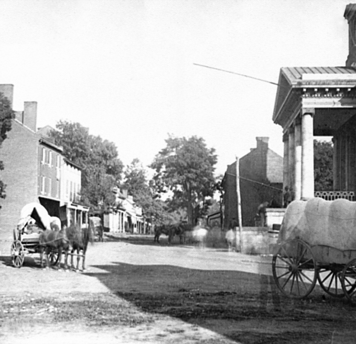 Fauquier County Courthouse, 1862