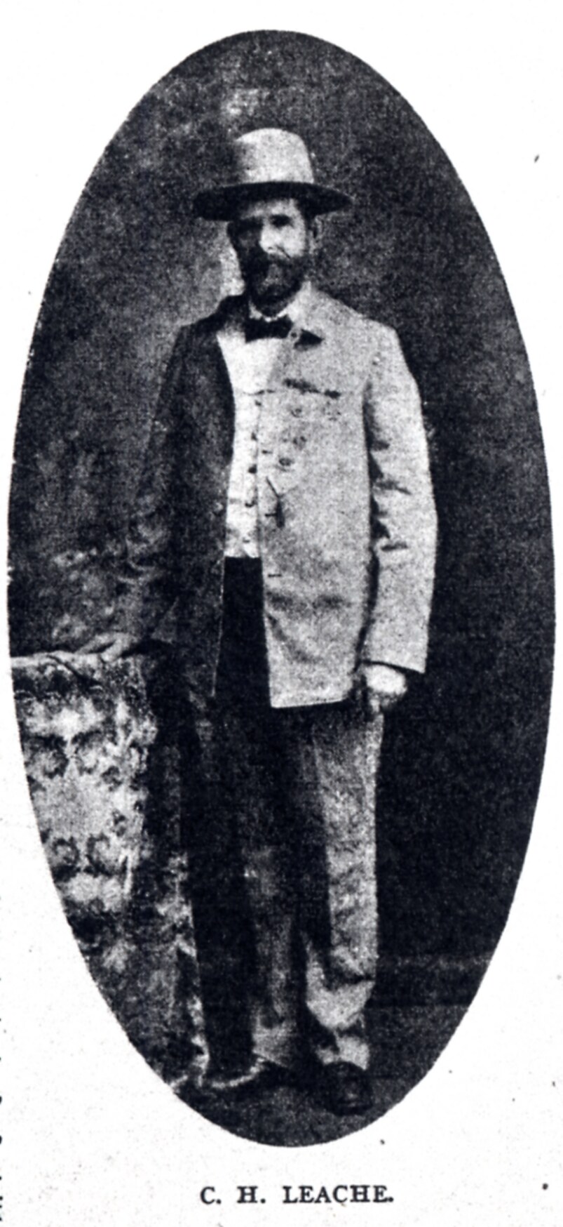 Portrait of Charles Hunton Leache